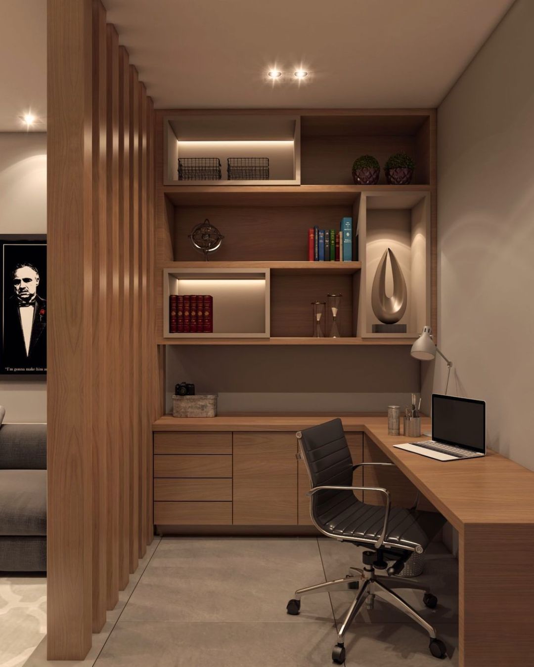 TRABALHE NO ESPAÇO DOS SEUS SONHOS: CONFORTO, FUNCIONALIDADE E ESTILO